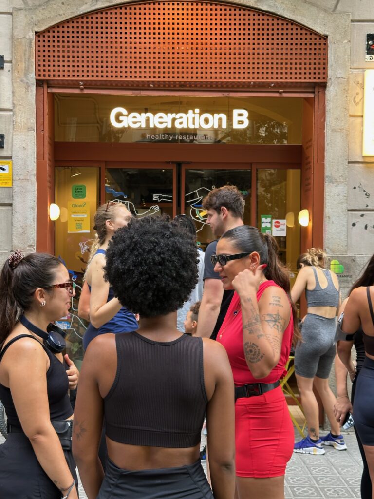 eventos running restaurante en barcelona