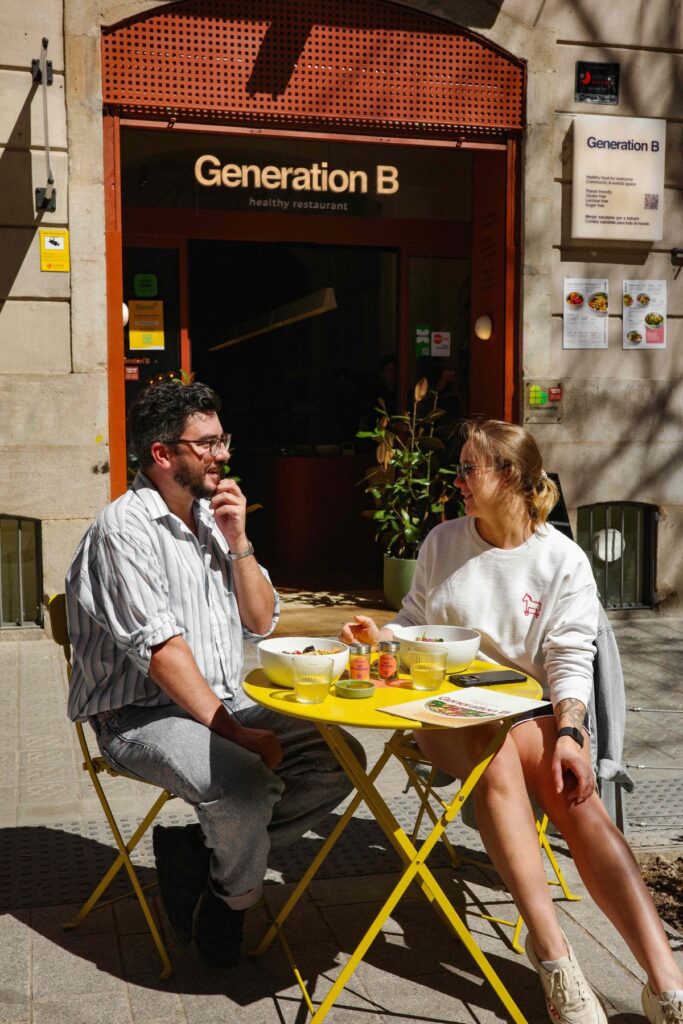 terraza soleada para comer en barcelona